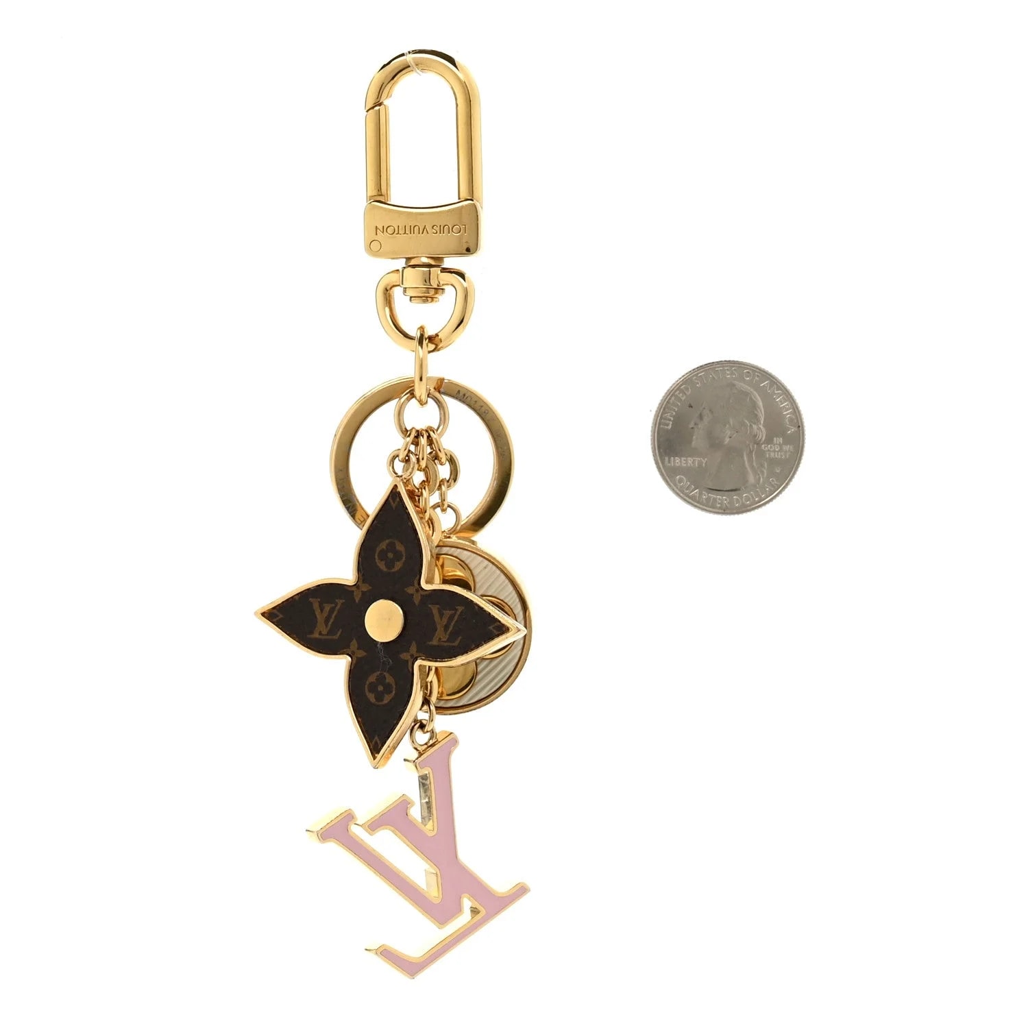 Metal Spring Street Bag Charm Key Holder 2