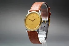 【Near 】 Omega DeVille Cal.1478 Gold Quartz Qz From Japan 2