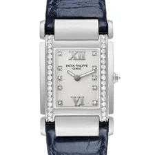 Patek Philippe — Patek Philippe Twenty-4 White Gold Silver Diamond Dial 4920G — Watch — resale