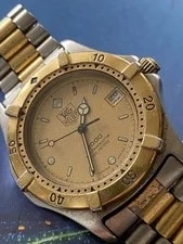 TAG Heuer 2000 Professional Two-tone Stainless Steel and Gold 3