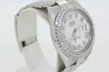 Rolex Datejust 126300 Stainless Steel Custom Diamond (C31025529) 4