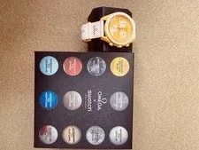 Omega Swatch X Sun Mission Bioceramic Yellow White Silicone 4