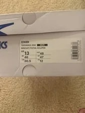 2023 Kith Ronnie Fieg X Asics Ex89 Outdoor- Kithmas Size 13 + Box 3