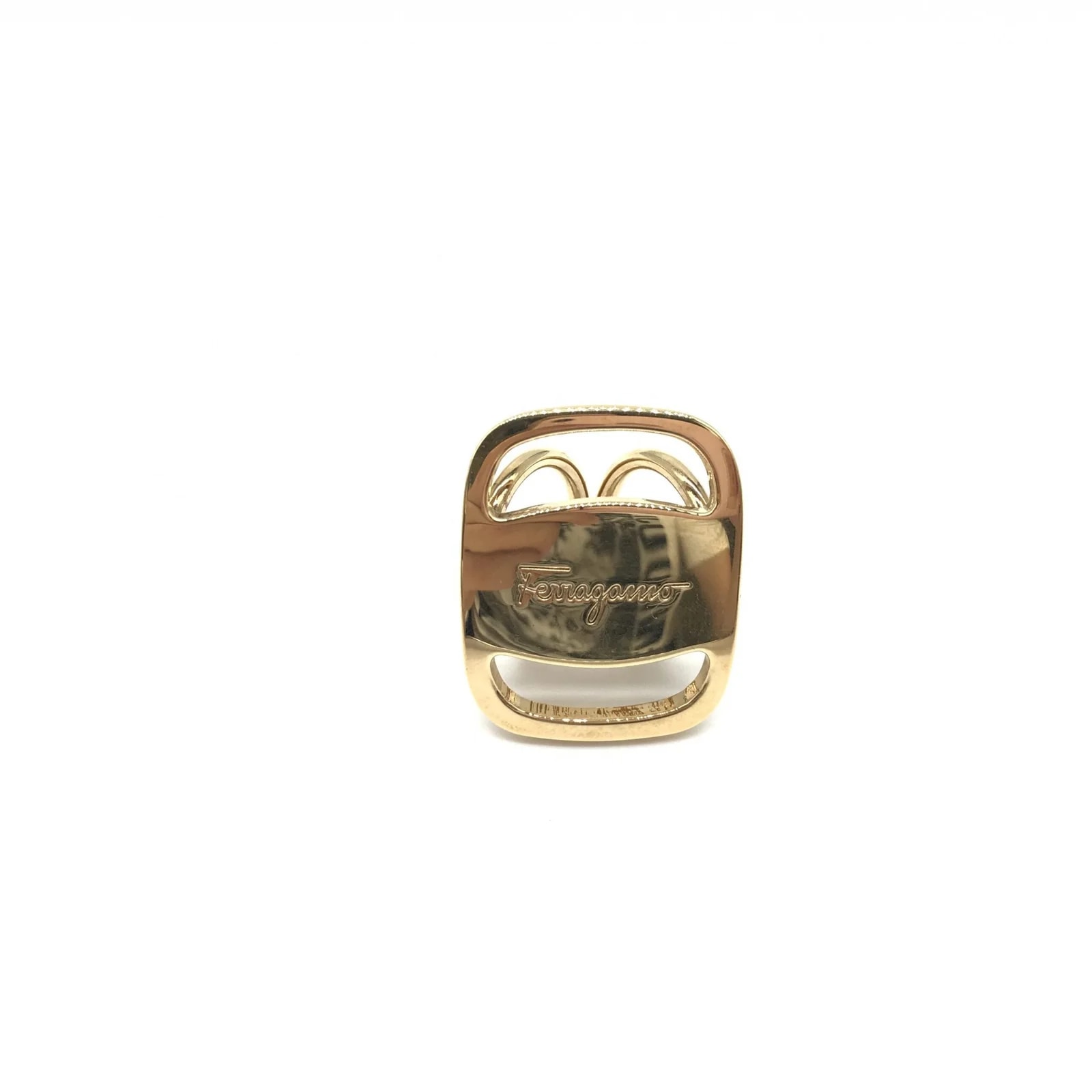 Salvatore Ferragamo — Salvatore Ferragamo Pleats Please Scarf Ring — Accessory — resale