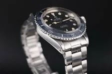 Tudor Submariner Prince Oyster Date 76100 Black Dial Faded Bezel and Patina 3