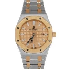 Audemars Piguet — Audemars Piguet Royal Oak Pink Two-Tone 18K Rose Gold Steel 33mm 67650SR — Watch — resale