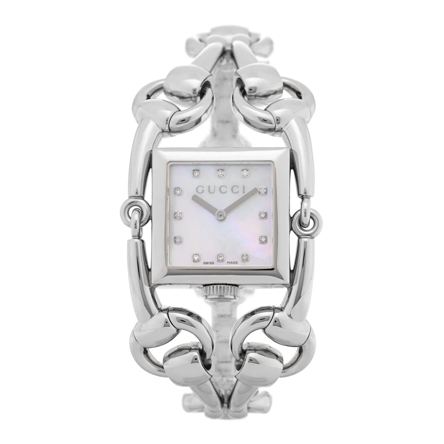 Mother — Stainless Steel Diamond Mother of Pearl 25mm Signoria Quartz — Watch — resale