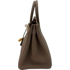 Hermes Birkin 25 W Stamp Etoupe Hardware #OK024 3