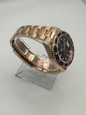 Rolex GMT-Master II 126755SARU 'Saru' Rose Gold Black Dial Diamond Bezel 4