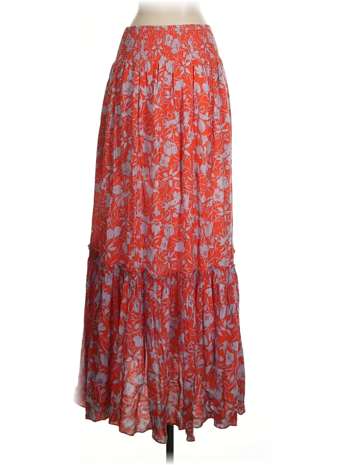Free People 100% Rayon Casual Skirt Size XS 2