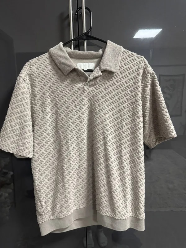 KITH — Kith Monogram Terry Leo Polo — streetwear — resale