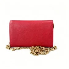100% Auth Prada Wallet on Chain Crossbody Hardware 2