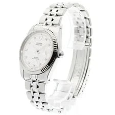 Tudor Prince Date 74034 34mm SS Silver #C18754 2