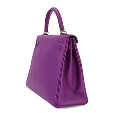 Hermes Kelly 32 Ever Color Anemone 2way Hand Shouder 90314538 3