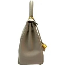 Hermes Kelly 28 Crema Dust Strap #OK161 4
