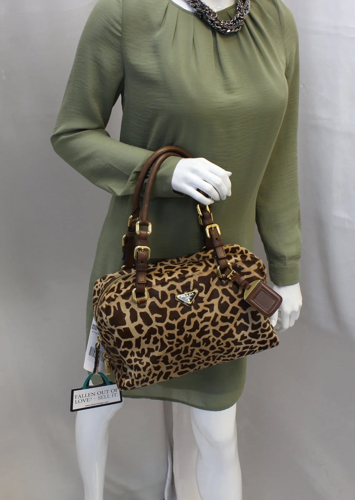 Prada Leopard Printed Calf Hair 2