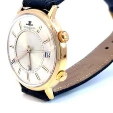 Jaeger-LeCoultre Date Memovox Alarm 18K Yellow Gold Automatic 4