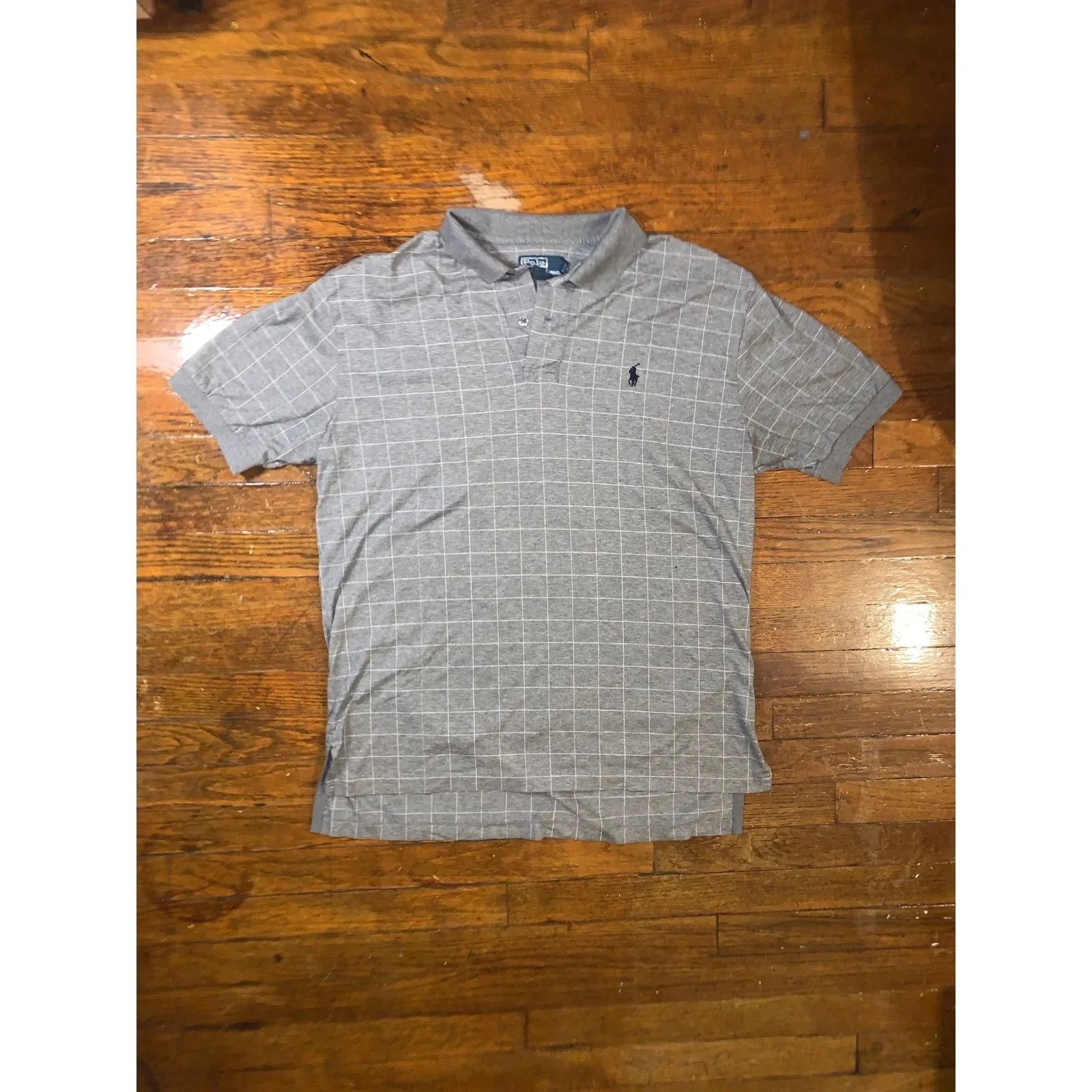 Polo Ralph Lauren — Polo Ralph Lauren Windowpane Polo Shirt — streetwear — resale