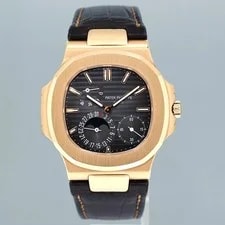 NEW Papers Patek Philippe Nautilus Moonphase Rose Gold 5712R Leather Box 2