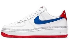 Nike — [CD7339-100] -- Nike Air Force 1 串标 复古休闲 防滑轻便 低帮 板鞋 男款 红蓝 — Sneaker — resale