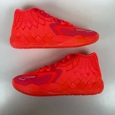 Puma LaMelo Ball MB.01 Breast Cancer Awareness Alert 376848-01 2