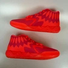 Puma LaMelo Ball MB.01 Breast Cancer Awareness Alert 376848-01 3