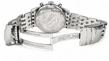 Authentic Breitling Montbrillant Datora A21330 Stainless Steel 3