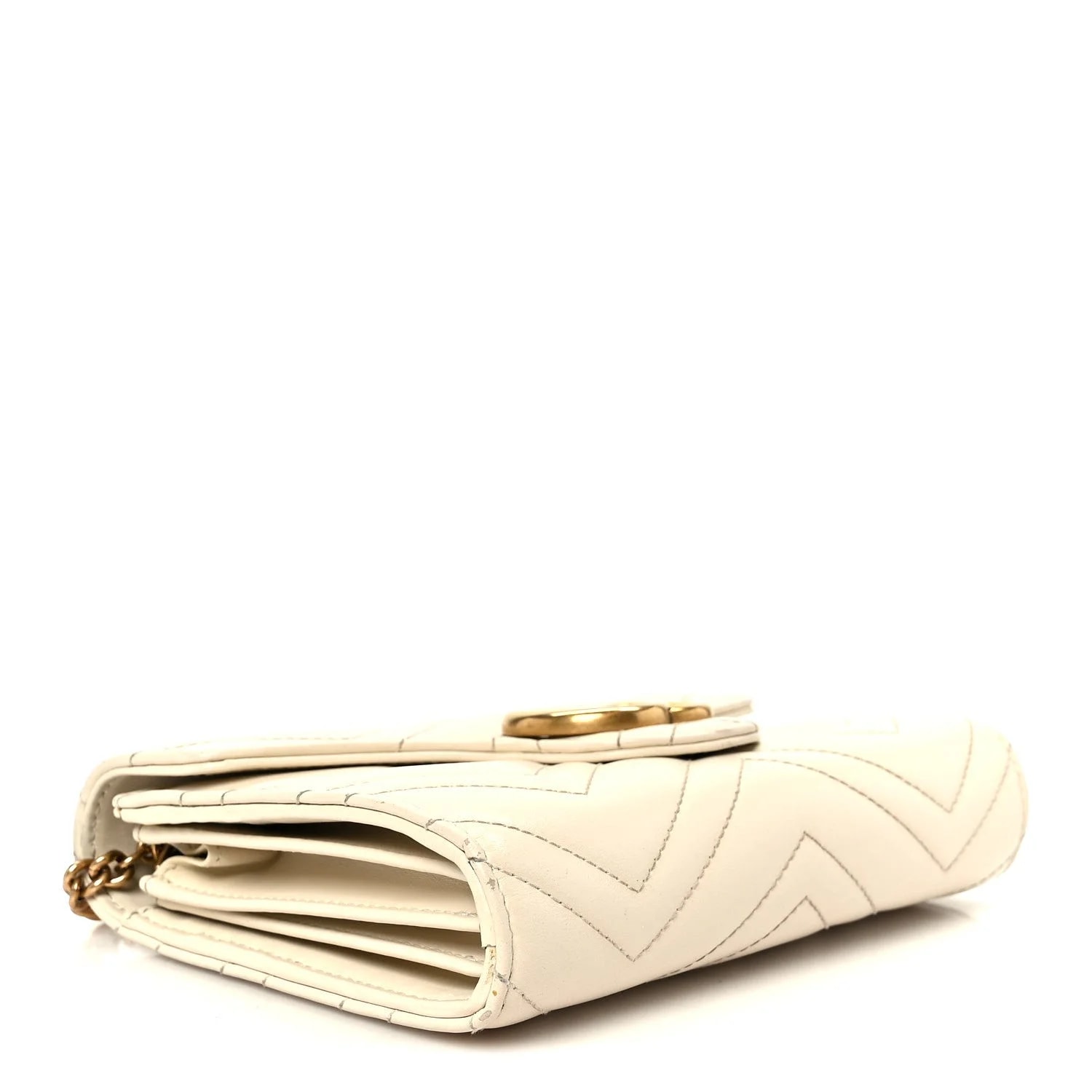 Matelasse GG Marmont Chain Wallet Mystic 3