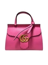 Gucci — Gucci Top Handle GG Marmont Authentic From Japan — Handbag — resale