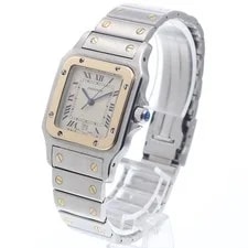 Cartier — Cartier Santos Galbé LM W20011C4 29mm SS Beige #C3114 — Watch — resale
