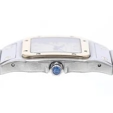 Cartier Santos Galbé LM W20011C4 29mm SS Beige #C3114 2