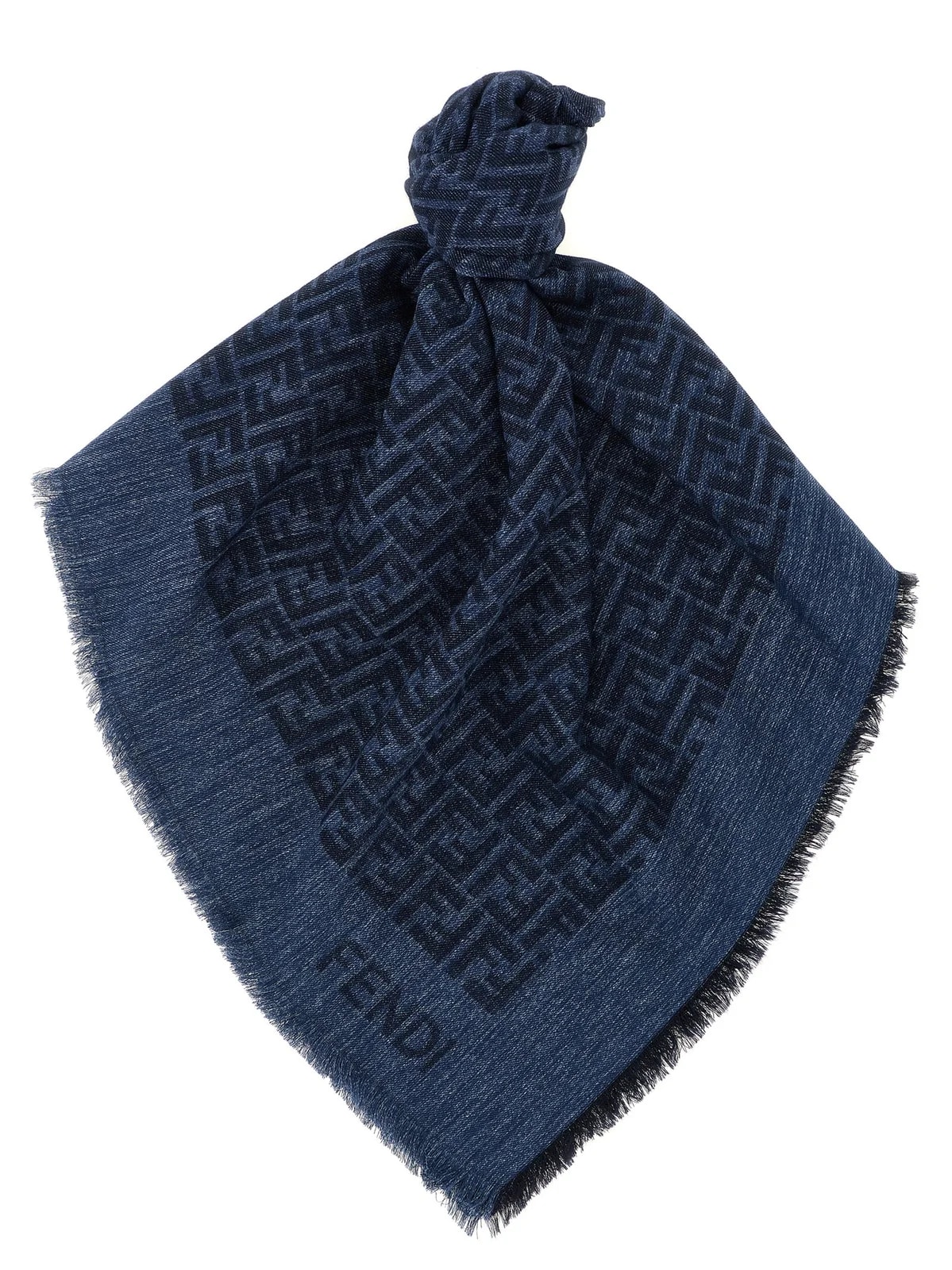 Fendi — Cotton Scarf — Accessory — resale