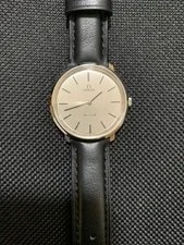 Omega de Ville Silver Hairline Dial Manual Winding