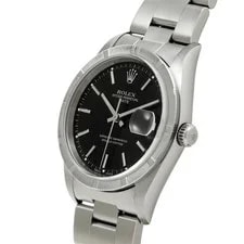 Rolex Oyster Perpetual Date 15210 Black 2