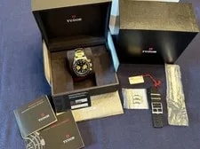 Tudor Black Bay Chrono Steel & Gold 41mm Black Dial Reference 79363N -Box&Papers 2