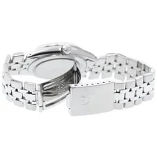 Tudor Prince Date 76200 36mm SS Silver #C12009 3