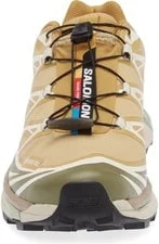 Salomon XT-6 GTX GoreTex H2OPROOF Antelope Icicle Portabella Trail Running Shoes 4