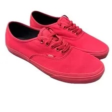 Vans Authentic Triple Mono Skate Shoes 10.5 Low Top 3