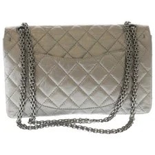 Chanel 2.55 Metallic W Flap Chain 19th 2