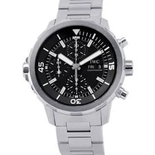 IWC — IWC Aquatimer Chronograph IW376804 Pilot Black Dial — Watch — resale