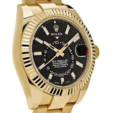 Rolex Sky-Dweller 326938 Yellow Gold Black Dial (2021) 2