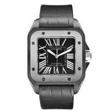Cartier Santos 100 Black PVD Steel W2020010 2