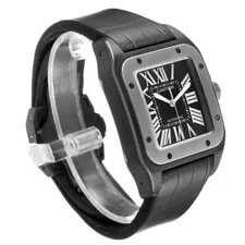Cartier Santos 100 Black PVD Steel W2020010 3
