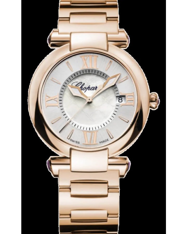 Worldofluxuryus — Chopard Imperiale 18K Rose Gold & Diamonds — Watch — resale
