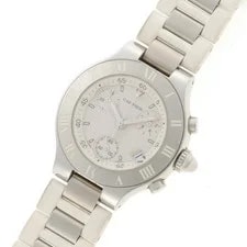 Cartier 21 Chronoscaph SM W10197U2 Stainless Steel/rubber Silver 2
