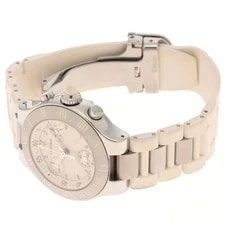Cartier 21 Chronoscaph SM W10197U2 Stainless Steel/rubber Silver 3