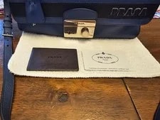 Archival 2011 Prada BN2140 Righe W Original COA 3