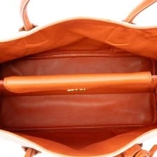 Authenticated Prada Large Trimmed Canapa Double 4