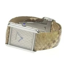 Cartier W5200021 Tank Solo LM Snake Pattern Quartz S 845738 From Japan 2