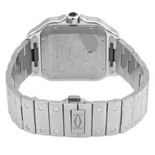 Cartier Santos de Medium Model Automatic Blue Dial WSSA0063 3